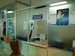 Colecturía de aduana aeroportuaria en Terminal de pasajeros